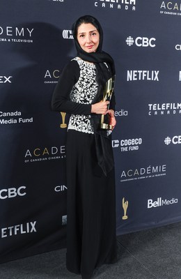 Tonight, the Academy of Canadian Cinema & Television honoured the best in Canadian film and television at the 2018 Canadian Screen Awards live from Toronto’s Sony Centre for the Performing Arts. The awards gala was broadcast live on CBC, with actor-comedians (and proud Canadians) Jonny Harris and Emma Hunter keeping the crowd and Canadians across the country entertained as forty-three (43) awards were presented to Canada’s best screen talent. Photo credit: George Pimentel - WIREIMAGE/Getty (CNW Group/Academy of Canadian Cinema & Television)