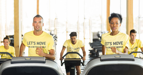 Let’s Move For a Better World. A social campaign powered by Technogym (PRNewsfoto/Technogym)