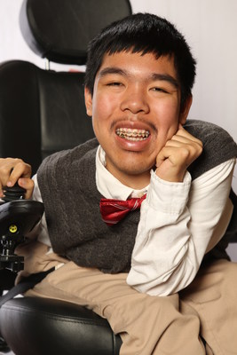 High school senior Justin Moy of Concord, Mass. will serve as one of two National Ambassadors for the Muscular Dystrophy Association in 2018.