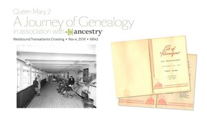 Cunard and Ancestry.com Collaborate to Offer Special Event Crossing: "A Journey of Genealogy"