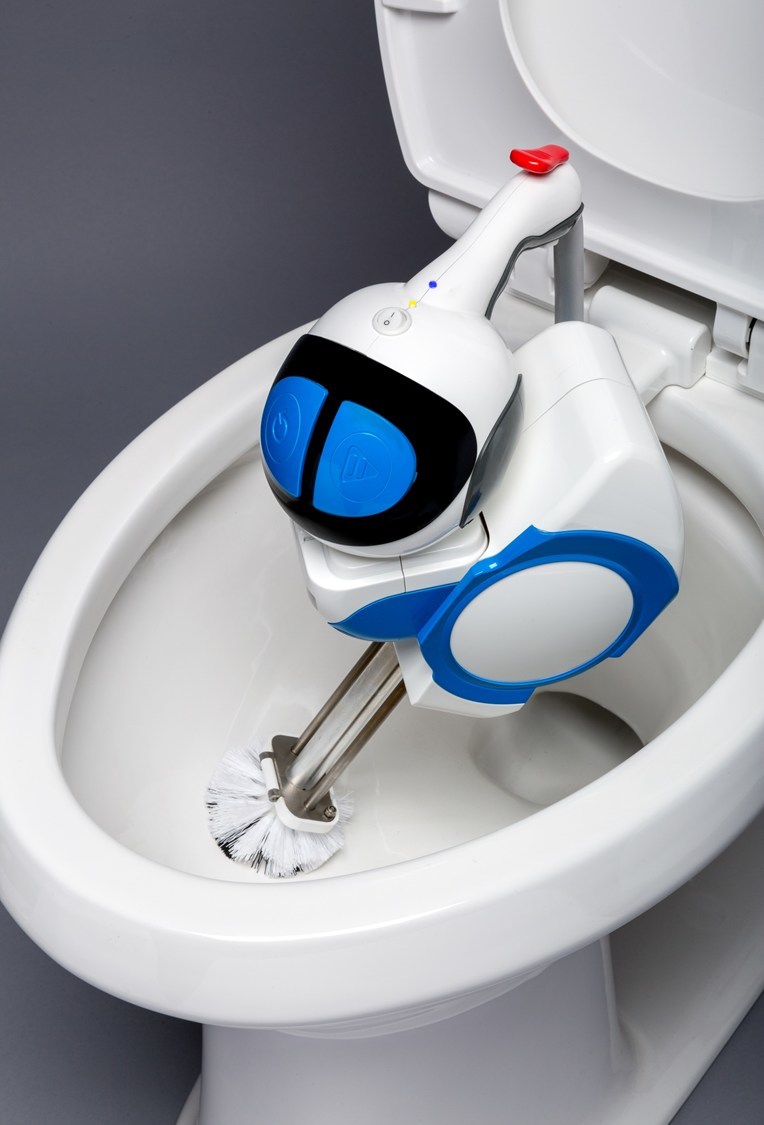World's First Portable Toilet Cleaning Robot Earns Prestigious TWICE