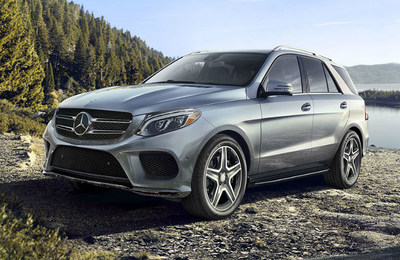 The 2018 GLE 350 SUV, pictured here, is one of the models available with special lease pricing.