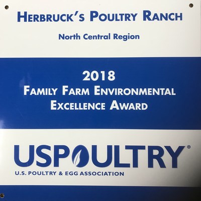 Herbruck's Poultry Ranch 2018 Family Farm Environmental Excellence Award