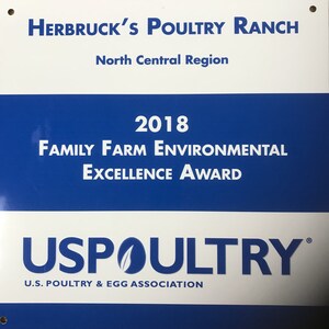 Herbruck's Poultry Ranch Wins Family Farm Environmental Excellence Award
