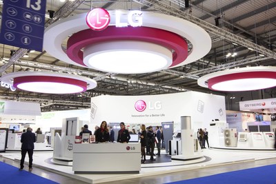 LG showcases HVAC solutions at MCE 2018.