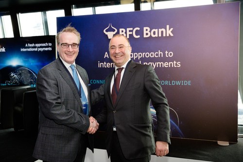 David Price, CEO of BFC Bank Limited & Ebrahim Nonoo, Managing Director and CEO of BFC Group. (PRNewsfoto/BFC Bank)