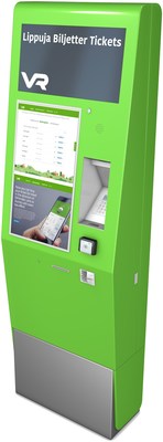 Finland's railway network, VR Group, upgrades its ticketing infrastructure with 130 Conduent Expert 6000 Ticket Vending Machines.
