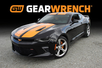 This customized 2018 Chevrolet Camaro SS is the Grand Prize in the GEARWRENCH® Win A Camaro Challenge.