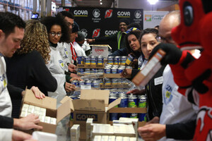 Goya Foods Donates 100,000 Pounds Of Food To The Community FoodBank Of New Jersey As Part Of The Goya Gives 'Can Do' Campaign