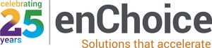 enChoice Celebrates their 25th Anniversary at IBM Think with Commemorative Logo for 2018