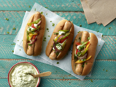 Turkey Fajita Dogs