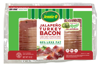 JENNIE-O® Jalapeño Turkey Bacon