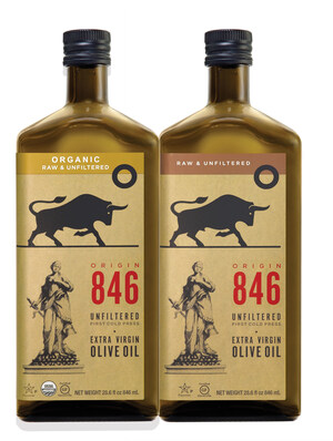 CHO America Introduces Origin 846 Their Premium Unfiltered Unprocessed Organic and Conventional Extra Virgin Olive Oil