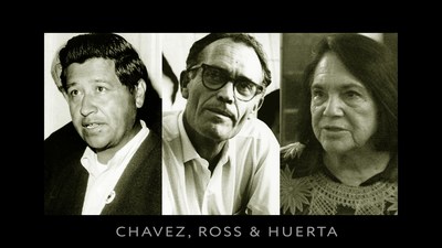 Delores Huerta, a middle-class Latino activist, Fred Ross, a lead organizer of Saul Alinsky's Community Service Organisation and Cesar Chavez, a gifted and charismatic advocate for Hispanic, Philipino and African-American field laborers, formed a close and loving friendship that gave birth to the United Farm Worker's Union, improving the lives of millions.