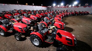 Mega Delivery of Over 100 Massey Ferguson Compact Utility Tractors Brings Cheer to Orchard Owners