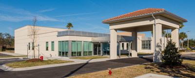 Cancer center recently completed and leased by RAD with its accelerator for Flagler Hospital in St. Augustine, FL.