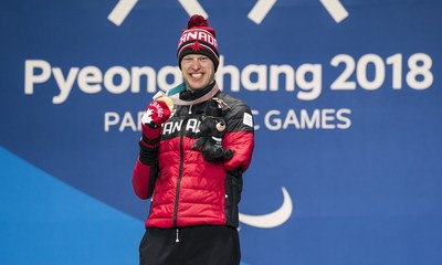 Mark Arendz (Hartsville, PEI) will lead the Canadian Paralympic Team into the Closing Ceremony as flag bearer at the PyeongChang 2018 Paralympic Winter Games. (CNW Group/Canadian Paralympic Committee (Sponsorships))