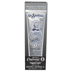 Dr. Sheffield's Naturals Introduces Activated Charcoal Toothpaste - A Powerful, New Fluoride-free Teeth Whitener