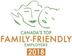 Bridging the gap between work and family commitments: 'Canada's Top Family-Friendly Employers' for 2018 are announced
