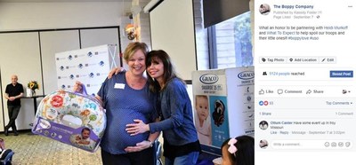 Boppy® Pillows donated to Military Moms at USO Baby Shower Event with Heidi Murkoff, author of What To Expect When You’re Expecting