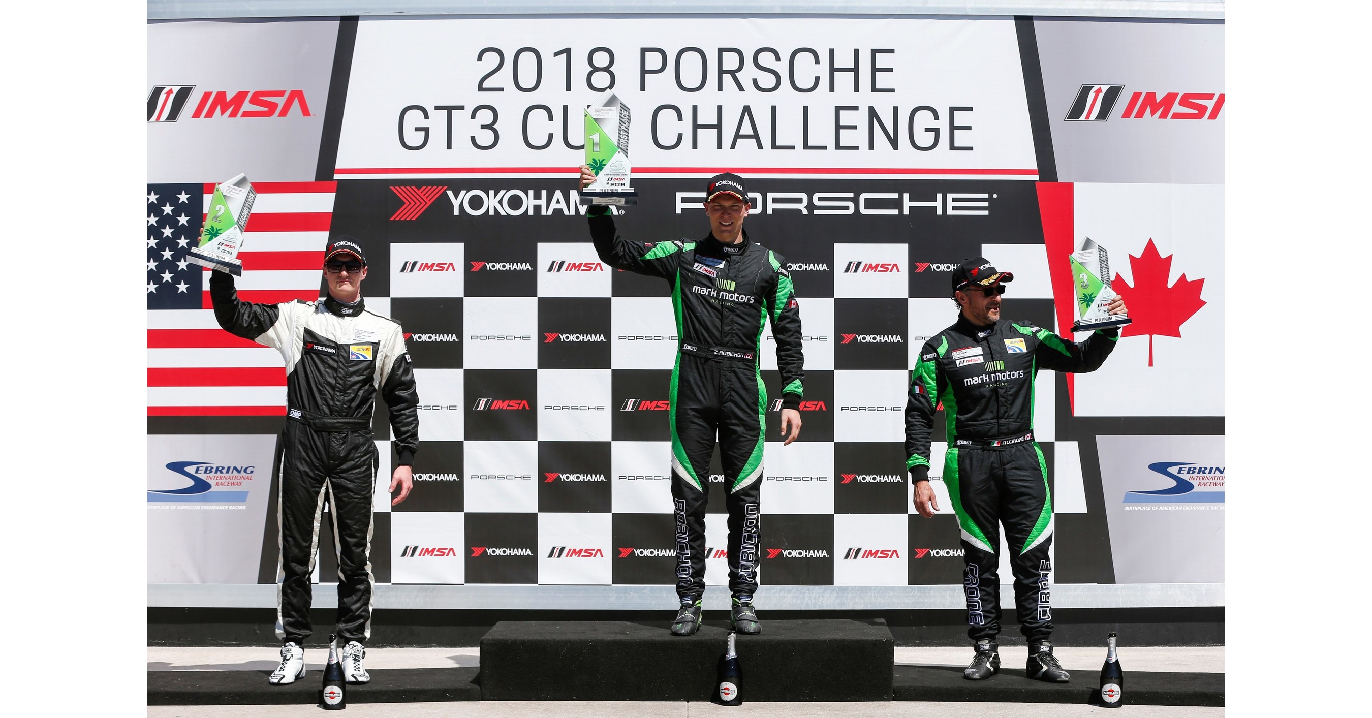 Ultra 94 Porsche GT3 Cup Challenge Canada by Yokohama Drops Green Flag