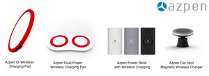 Azpen Announces New Line of Qi Wireless Chargers