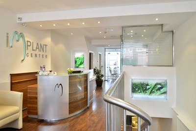 Reception Area at Implantcenter Dentistry and Oral Surgery, London (PRNewsfoto/Implantcenter Dentistry)