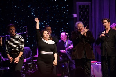 Broadway stars Aaron Tveit, Marissa Jaret Winokur, Harvey Fierstein, Andrew Rannells and others performed in a 