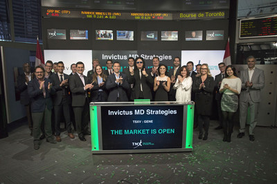 Invictus Opens the Market at TSXV (CNW Group/Invictus MD Strategies)