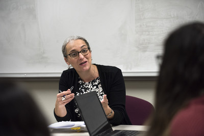 Among the distinguished faculty in UCI's Department of Criminology, Law & Society - which placed third in the nation in U.S. News & World Report's annual graduate school rankings - is Assistant Professor Keramet Reiter. Steve Zylius / UCI