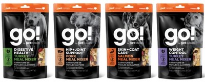 New GO! Solutionstm Meal Mixers (CNW Group/Petcurean)