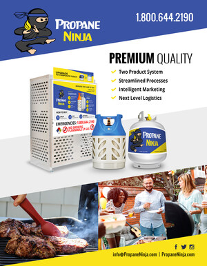 Propane Ninja's New Fiberglass Propane Tanks Are Now Available at Sedano's Supermarkets