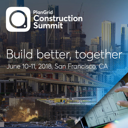 NFL Legend Steve Young and Industry Luminaries to Speak at Inaugural PlanGrid Construction Summit June 10-11, 2018 at the Hilton Union Square in San Francisco.