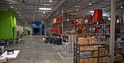 Invodo's 36,000 square-foot hybrid facility in Plano, TX is part warehouse, part video studio, allowing for fast, efficient access to thousands of SKUs.