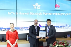 Huawei anuncia parceria estratégica com a IATA