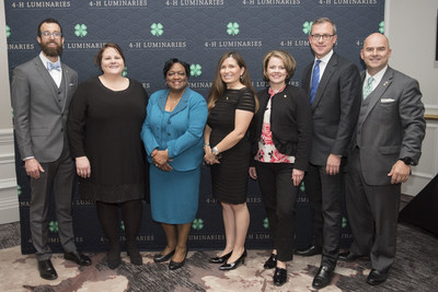 The 2018 Class of 4-H Luminaries were recognized at the 9th annual National 4-H Council Legacy Awards on Tuesday, March 20, 2018, in Washington. (AP Images for National 4-H Council)