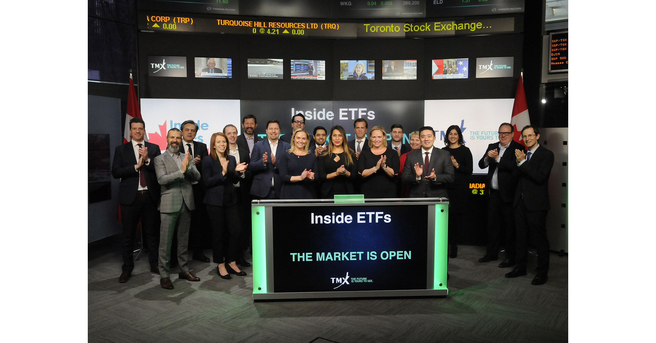Inside ETFs Opens the Market