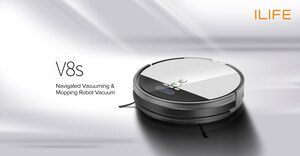 ILIFE V8s Self-Navigating 2-in-1 Robot Vacuum Global Launch