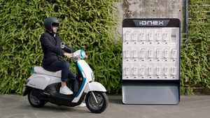 KYMCO Unveils "Ionex" at Tokyo Motorcycle Show 2018