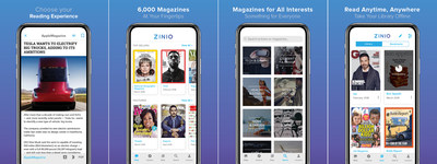 ZINIO Releases New iOS And Android Apps With Mobile Optimized Reading To Its Customers In 70 Countries Image