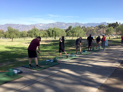 Wounded Warrior Project® invited injured veterans to fine-tune their golf swing, connect, and enjoy the beautiful scenery of the San Gabriel Mountains.