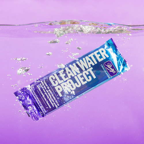 The Clean Water Project bar - milk chocolate and salted butter toffee (CNW Group/Purdys Chocolatier)