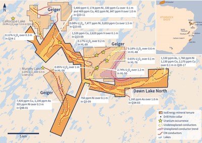 Figure 2 – Property Map (CNW Group/IsoEnergy Ltd.)