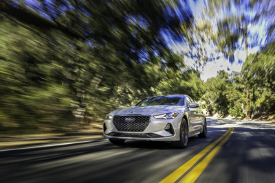 All  Genesis G70 models ride on a MacPherson multi-link front and multi-link rear suspension with a performance-oriented geometry, offering optimal wheel control and a finely-tuned balance between ride comfort and handling prowess.