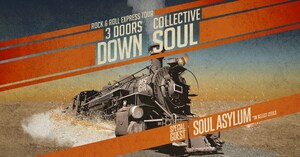 All Aboard The Rock &amp; Roll Express! 3 Doors Down And Collective Soul To Co-Headline Tour With Special Guest Soul Asylum