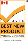 Winners of BrandSpark International's 2018 Best New Product Awards announced from a survey of over 15,000 Canadians