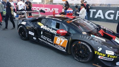 In January, Betrium was a sponsor of Lamborghini team on 24H Series in Dubai.