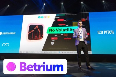 Maksym Suvorov, co-founder of Betrium, on TNABC conference, Miami.