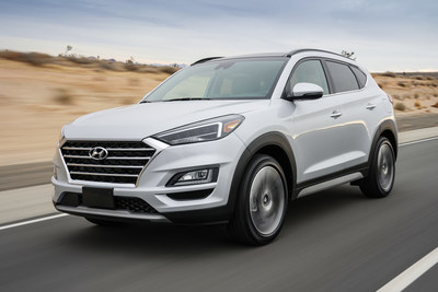 New 2019 Hyundai Tucson Debuts at New York International Auto Show - The redesigned 2019 Tucson enters the highly competitive compact CUV market with upgrades inside and out, including a new cascading grille, new center stack design, more advanced safety features and available Qi wireless charging.