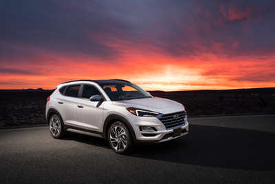 New 2019 Hyundai Tucson Debuts at New York International Auto Show - The redesigned 2019 Tucson enters the highly competitive compact CUV market with upgrades inside and out, including a new cascading grille, new center stack design, more advanced safety features and available Qi wireless charging.